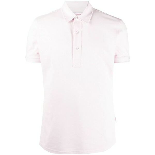オール赤ちょうちん 赤銅色 メンズ スポーツシャツ トップス Sebastian piqu?? polo shirt Pink