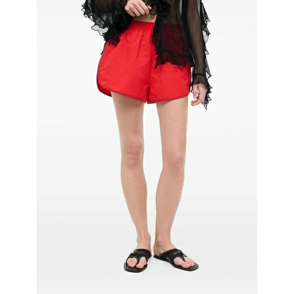 ステゥド レディース 心地好いズボン下 ボトムス Anchor shorts Red