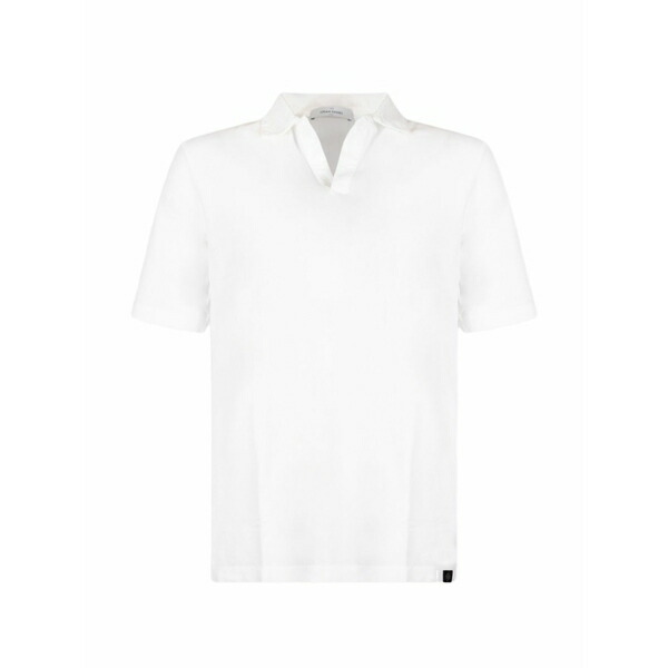 グランサッソ メンズ スポーツシャツ トップス Short-sleeve polo shirt White