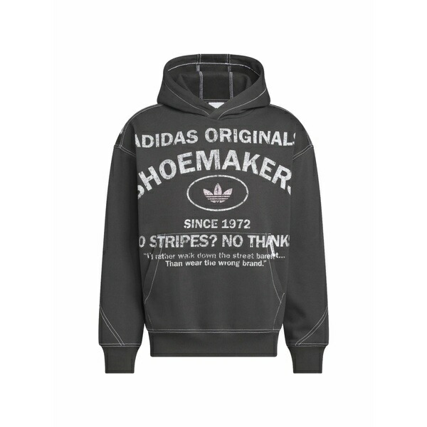 アディダス メンズ パーカー・スウェットシャツ アウター Shoemaker hooded sweatshirt Black