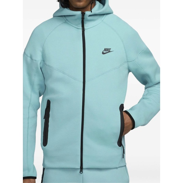 ナイキ メンズ 上衣＆上衣 アウター Tech fleece zip-up hoodie Blue
