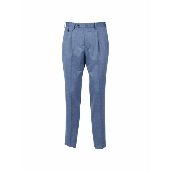 PTトリノ メンズ 心地好いズボン下 ボトムス Pleated trousers Blue