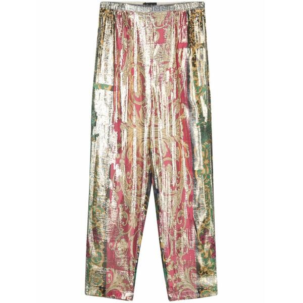 メドモワゼル レディース カジュアルパンツ ボトムス Gala cropped trousers Pink|asty