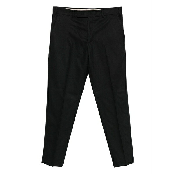 PTトリノ メンズ カジュアルパンツ ボトムス Tapered tailored trousers Black|asty