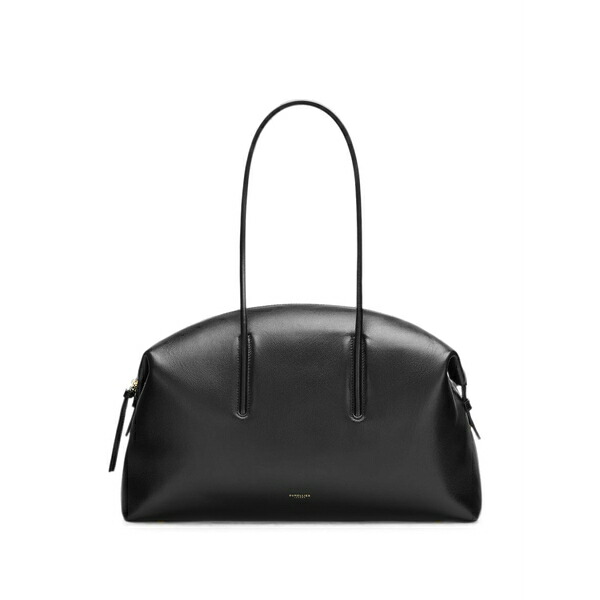 デメリエー レディース ボストンバッグ バッグ Stockholm grained-leather duffel bag Black|asty