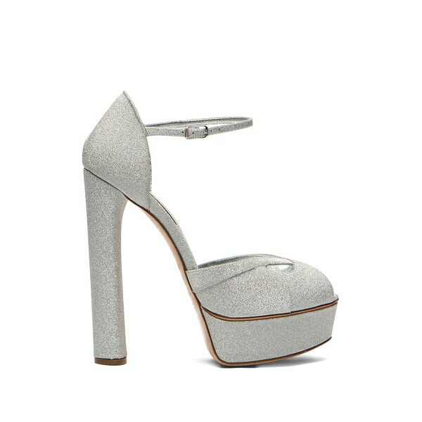 カサディ レディース パンプス シューズ Flora heeled pumps Silver｜asty