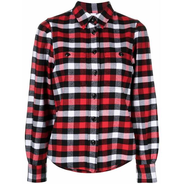 ウール リッチ レディース シャツ トップス Check-print shirt Red｜asty