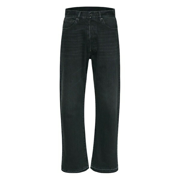 マルタンマルジェラ メンズ デニムパンツ ボトムス Straight-leg cotton jeans Black｜asty 141,900円