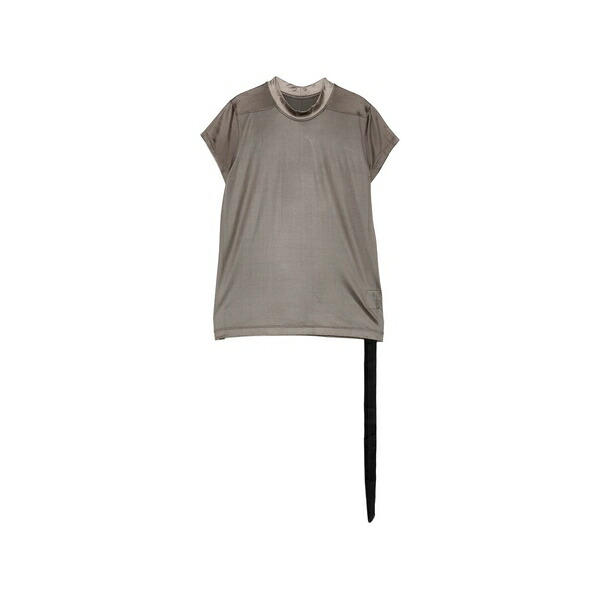 リックオウエンス レディース Tシャツ トップス Level t-shirt Grey|asty