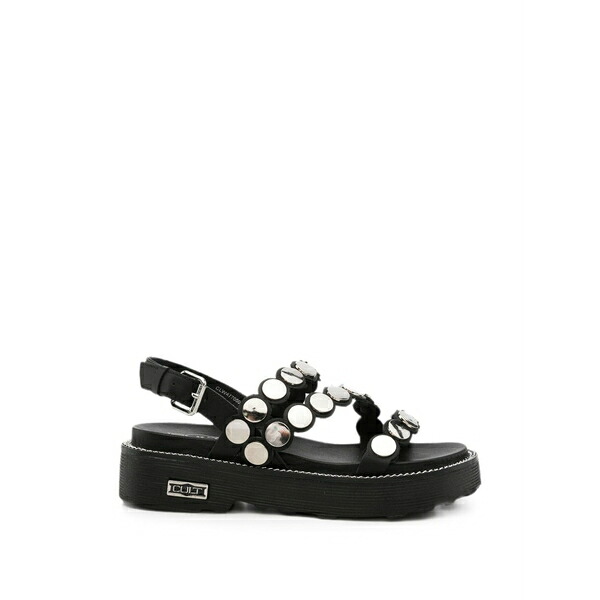 カルト レディース サンダル シューズ Ziggy stud-embellishment sandals Black|asty