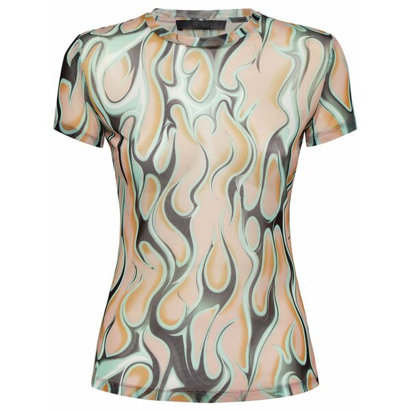 フィリッププレイン レディース Tシャツ トップス Sexy pure t-shirt Neutrals｜asty
