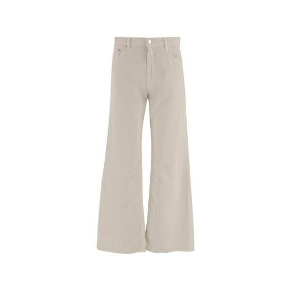 ハイクール レディース カジュアルパンツ ボトムス wide-leg high-rise trousers White｜asty 64,790円