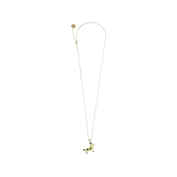 マルニ レディース ネックレス・チョーカー・ペンダントトップ アクセサリー Dog-pendant necklace Gold｜asty