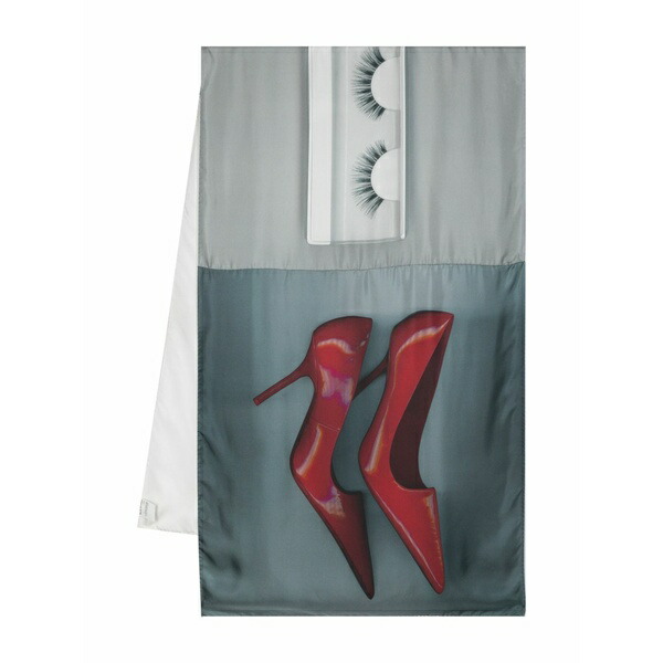 アクネ ストゥディオズ メンズ マフラー・ストール・スカーフ アクセサリー Photographic-print scarf Grey｜asty