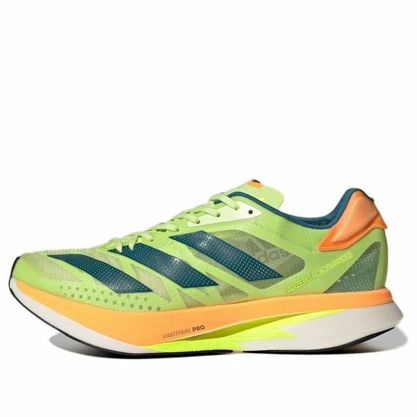 adidas アディダス メンズ スニーカー  【adidas Adizero Adios Pro 2 \u0027Pulse Lime Flash Orange\u0027 GX3124】  大きさ US_9.5(27.5糎)