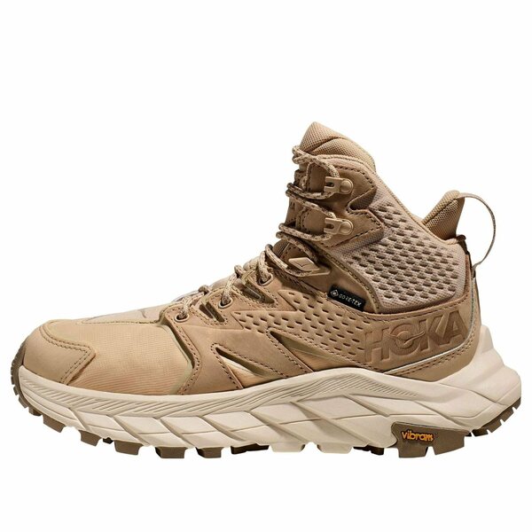 HOKA ONE ONE ホカオネオネ メンズ スニーカー  【HOKA ONE ONE Anacapa Mid GTX \u0027Shifting Sand Eggnog\u0027 1134984-SSEG】  大きさ US_9(27.0糎)