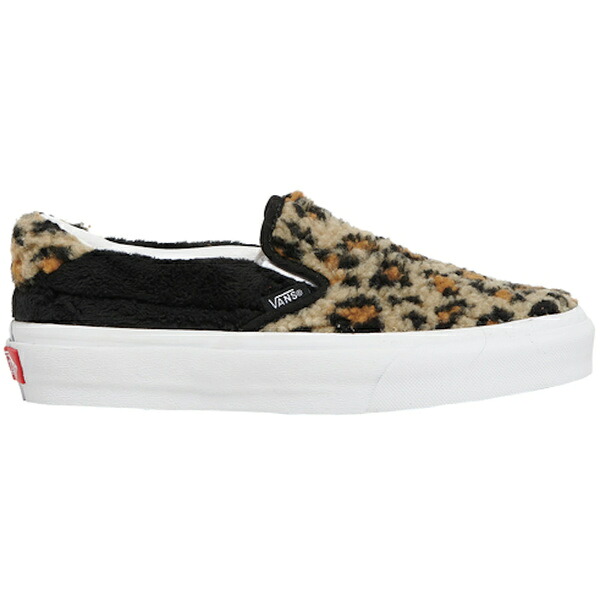 Vans バンズ レディース スニーカー 【Vans Slip-On Sherpa Leopard (Women's)】 サイズ US_6(23.0cm) Black/Leopard