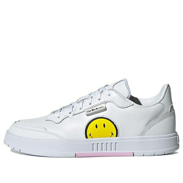 adidas アディダス レディース スニーカー 【(WMNS) adidas Neo Kollide 'Smiley - White Pink' G54953】 サイズ US_W_4.5|asty