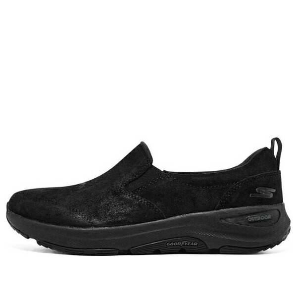 Skechers スケッチャーズ レディース スニーカー  【(WMNS) Skechers Go Walk Outdoors Mountain Vie - Pure Black 124427-BBK】  サイズ US_6(23.0cm)