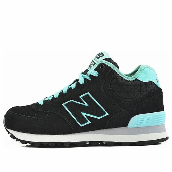 New Balance ニュー平衡にする レディース スニーカー  【(WMNS) New Balance 574 \u0027Black Aqua\u0027 WH574GG】  大きさ US_5(22.0糎)