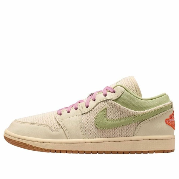 Jordan ジョーダン レディース スニーカー 【(WMNS) Air Jordan 1 Low Woven 'Olive Aura' II0569-100】 サイズ US_W_12|asty