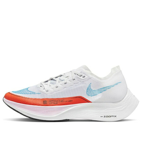 Nike ナイキ レディース スニーカー  【(WMNS) Nike ZoomX Vaporfly Next% 2 \u0027White Rush Orange\u0027 CU4123-102】  大きさ US_9.5(26.5糎)