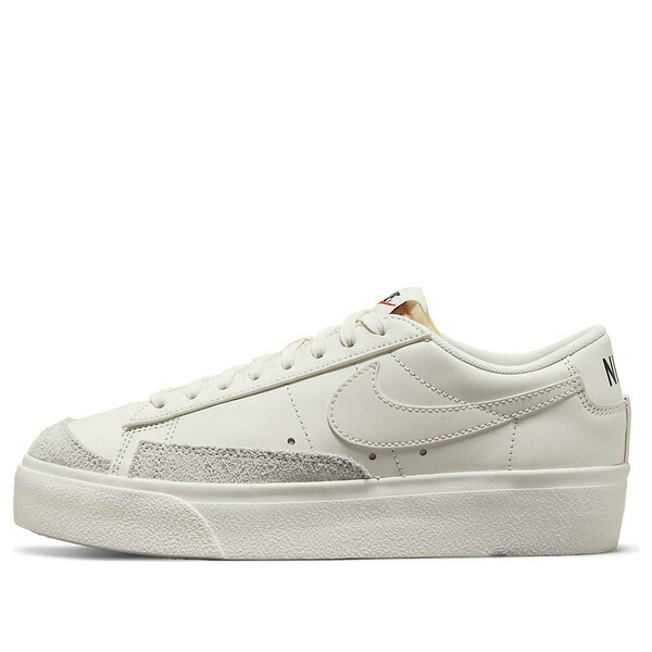 Nike ナイキ レディース スニーカー  【(WMNS) Nike Blazer Low Platform Low-Top Sneakers White DJ0292-105】  大きさ US_W_11.5