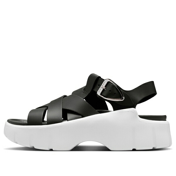 Jordan ジョーダン レディース スニーカー 【(WMNS) Jordan Willow Sandal 'Black White' IB8841-001】 サイズ US_8(25.0cm)|asty
