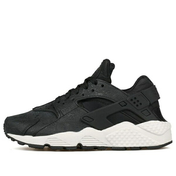 Nike ナイキ レディース スニーカー 【(WMNS) Nike Air Huarache Run Premium 'Black' 683818-010】 サイズ US_6(23.0cm)|asty