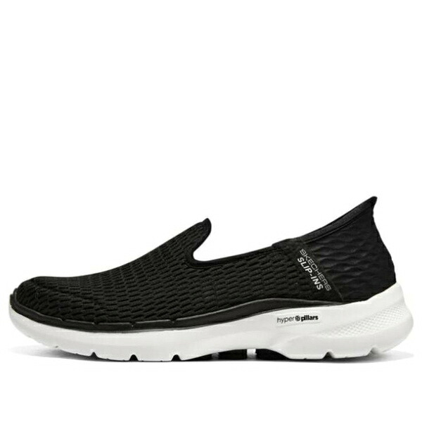 Skechers スケッチャーズ レディース スニーカー  【(WMNS) Skechers Go Walk 6 Shoes \u0027Black White\u0027 896236-BKW】  大きさ US_5.5(22.5糎)