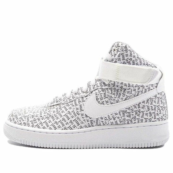 Nike ナイキ レディース スニーカー 【(WMNS) Nike Air Force 1 High LX 'Just Do It' AO5138-100】 サイズ US_5.5(22.5cm)｜asty