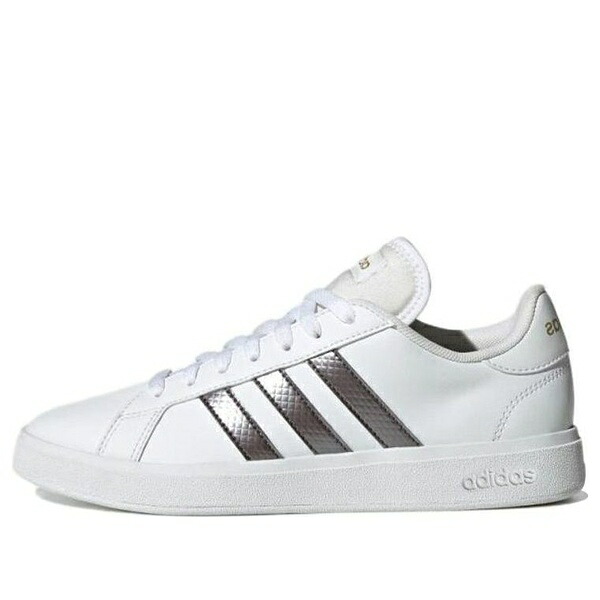 adidas アディダス レディース スニーカー  【(WMNS) adidas WNNS Neo Grand Court White Silver HR0248】  サイズ US_6(23.0cm)