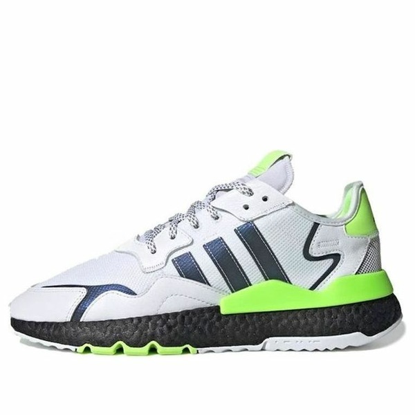 adidas アディダス メンズ スニーカー  【adidas Nite Jogger \u0027Cloud White Signal Green\u0027 EG6749】  大きさ US_5.5(23.5糎)