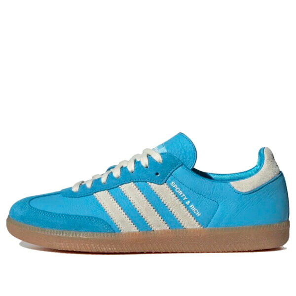 adidas アディダス メンズ スニーカー  【adidas x Sporty \u0026 Rich Samba OG \u0027Blue Grey\u0027 IE6975】  大きさ US_12(30.0糎)