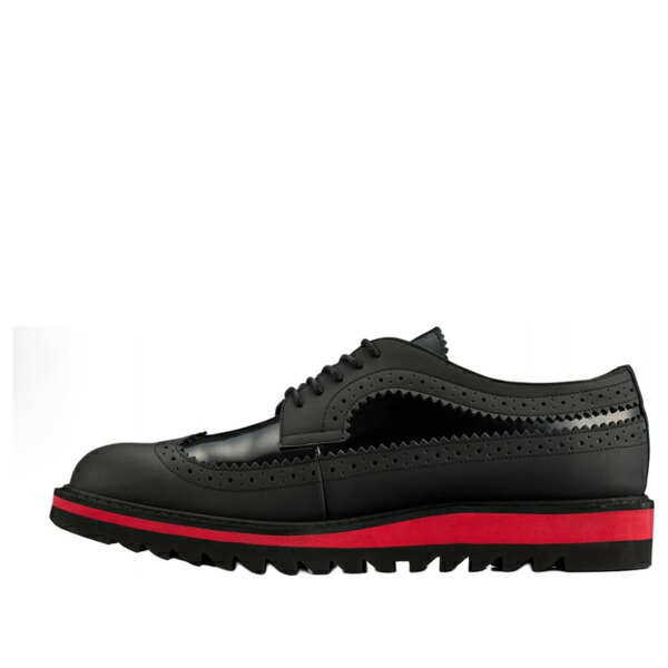 Onitsuka Tiger オニツカタイガー メンズ スニーカー 【Onitsuka Tiger Brogue 'Black Classic Red' 1181A586-001】 サイズ US_9.5(27.5cm)｜asty