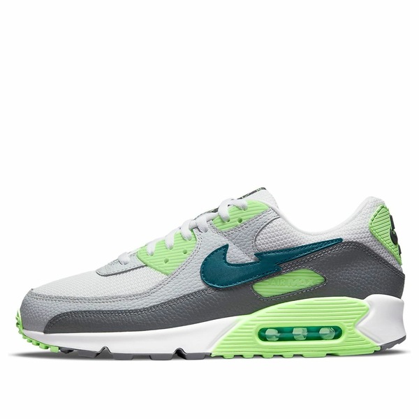 Nike ナイキ メンズ スニーカー 【Nike Air Max 90 'Split Swoosh Aquamarine' DJ6897-100】 サイズ US_5.5(23.5cm)｜asty 66,440円