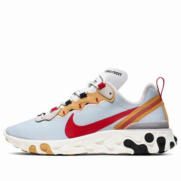 Nike ナイキ メンズ スニーカー 【Nike React Element 55 'Platinum Club Gold' CK6682-001】 サイズ US_8(26.0cm)｜asty