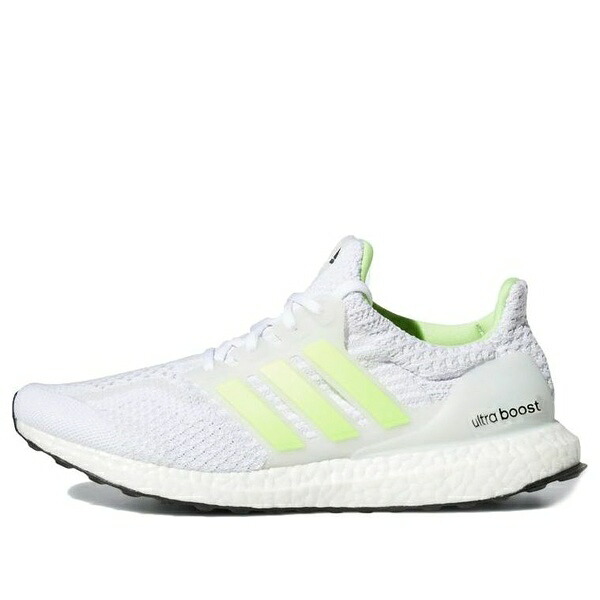 adidas アディダス メンズ スニーカー 【adidas Ultraboost 5.0 DNA 'Glow In The Dark - White Signal Green' G58753】 サイズ US_11.5(29.5cm)｜asty