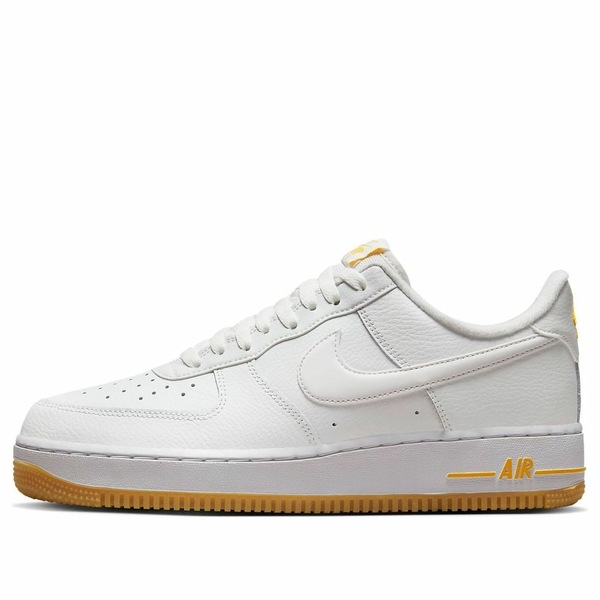 Nike ナイキ メンズ スニーカー 【Nike Air Force 1 Low '07 'White University Gold Gum' DZ4512-100】 サイズ US_9.5(27.5cm)|asty