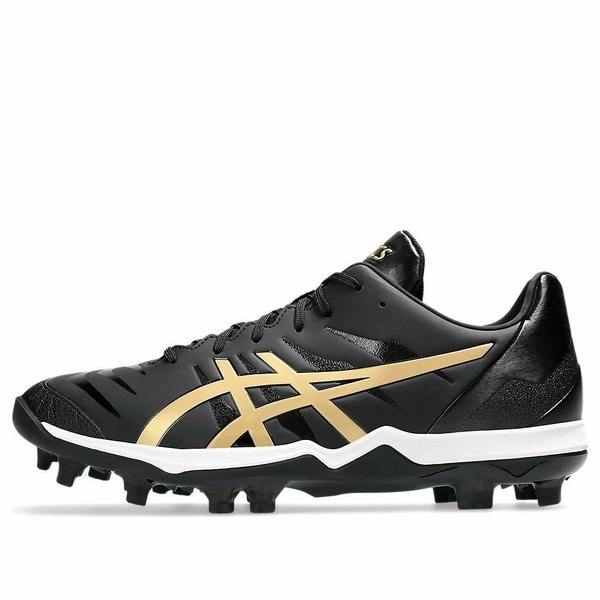 ASICS アシックス メンズ スニーカー 【ASICS Goldstage Fang 'Black Rich Gold' 1121A067-001】 サイズ US_8(26.0cm)｜asty