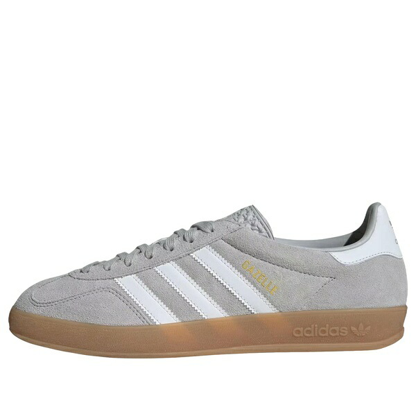 adidas アディダス メンズ スニーカー 【adidas Gazelle Indoor 'Grey White' JQ0176】 サイズ US_6(24.0cm)|asty
