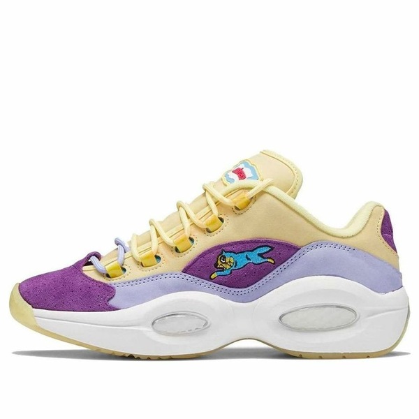 Reebok リーボック メンズ スニーカー 【Reebok BBC Ice Cream x Question Low 'Yellow Lilac Glow' G55351】 サイズ US_11(29.0cm)｜asty