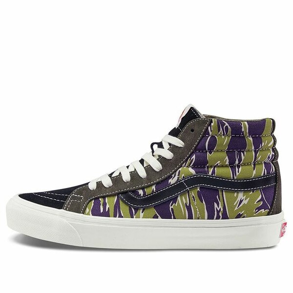 Vans バンズ メンズ スニーカー 【Vans OG SK8-HI LX 'Mixed Camo' VN0A4BVBVYT】 サイズ US_9.5(27.5cm)｜asty 29,120円