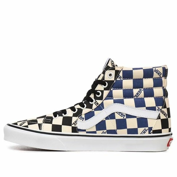 Vans バンズ メンズ スニーカー 【Vans Big Check SK8-HI 'Black/Navy' VN0A4U3CWRT】 サイズ US_5.5(23.5cm)|asty