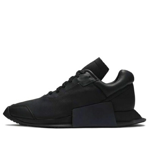 adidas アディダス メンズ スニーカー 【adidas Rick Owens x Level Runner Low 2 'Black' CQ1842】 サイズ US_8(26.0cm)|asty