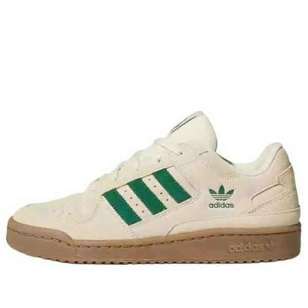 adidas アディダス メンズ スニーカー 【adidas Forum Low CL 'Warm Vanilla Dark Green Ivory' JR3173】 サイズ US_M_4.5｜asty