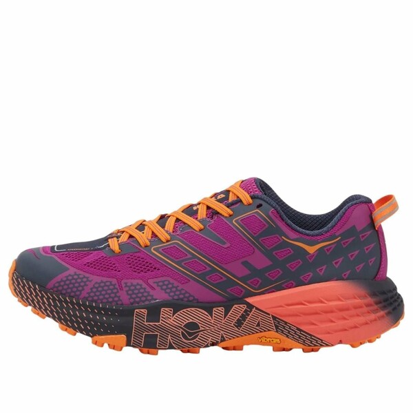 HOKA ONE ONE ホカオネオネ メンズ スニーカー 【HOKA ONE ONE Speedgoat 2 'Wild Flower Electric Tangerine' 1162710-WRC】 サイズ US_7(25.0cm)｜asty