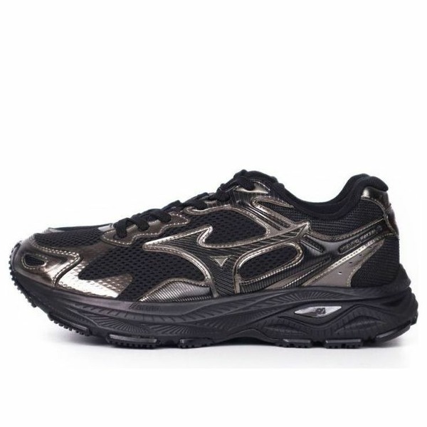 Mizuno ミズノ メンズ スニーカー 【Mizuno Racer S 'Black Silver' D1GH223521】 サイズ US_11.5(29.5cm)|asty
