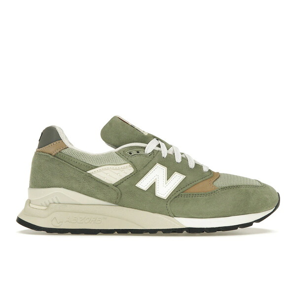 New Balance ニューバランス メンズ スニーカー 【New Balance 998 MiUSA Teddy Santis Olive Incense】 サイズ US_9.5(27.5cm) Olive/Incense｜asty