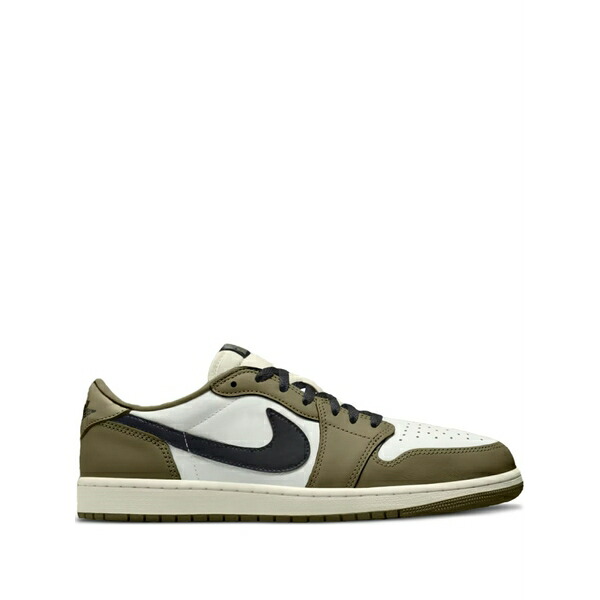 ジョーダン メンズ スニーカー シューズ Air jordan 1 low lace-up sneakers  White